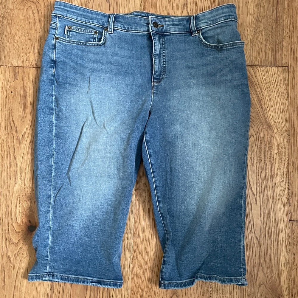 Women's Chaps Denim Jean Capri